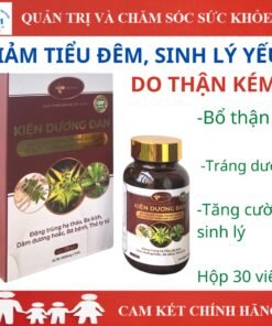 Alternative view of Tăng cường sinh lý nam, bổ thận nam KIỆN DƯƠNG ĐAN hỗ trợ xuất tinh sớm, yếu sinh lý nam HCM PHARMACY Hộp 30v DHG19