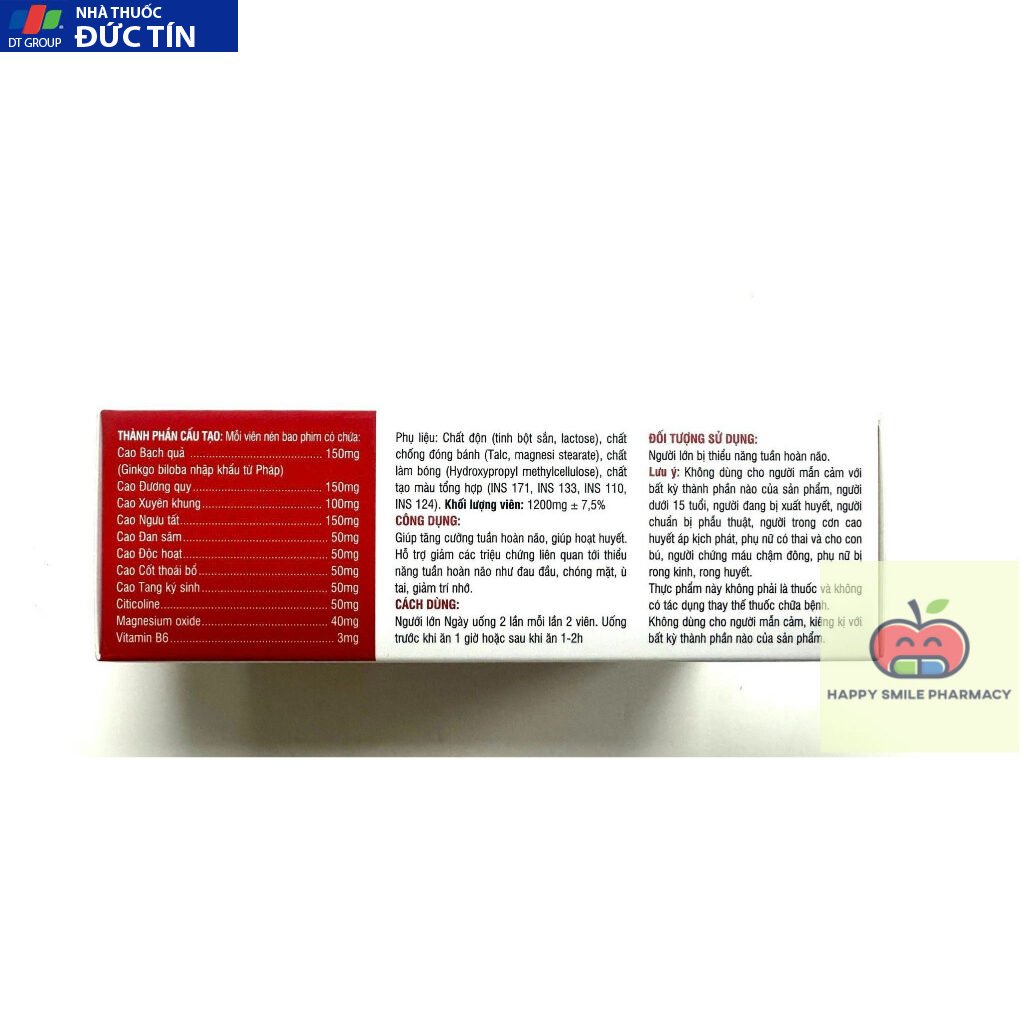 HOẠT HUYẾT Kingphar 30V - Hoạt huyết, tăng cường tuần hoàn não 12 kingffa4