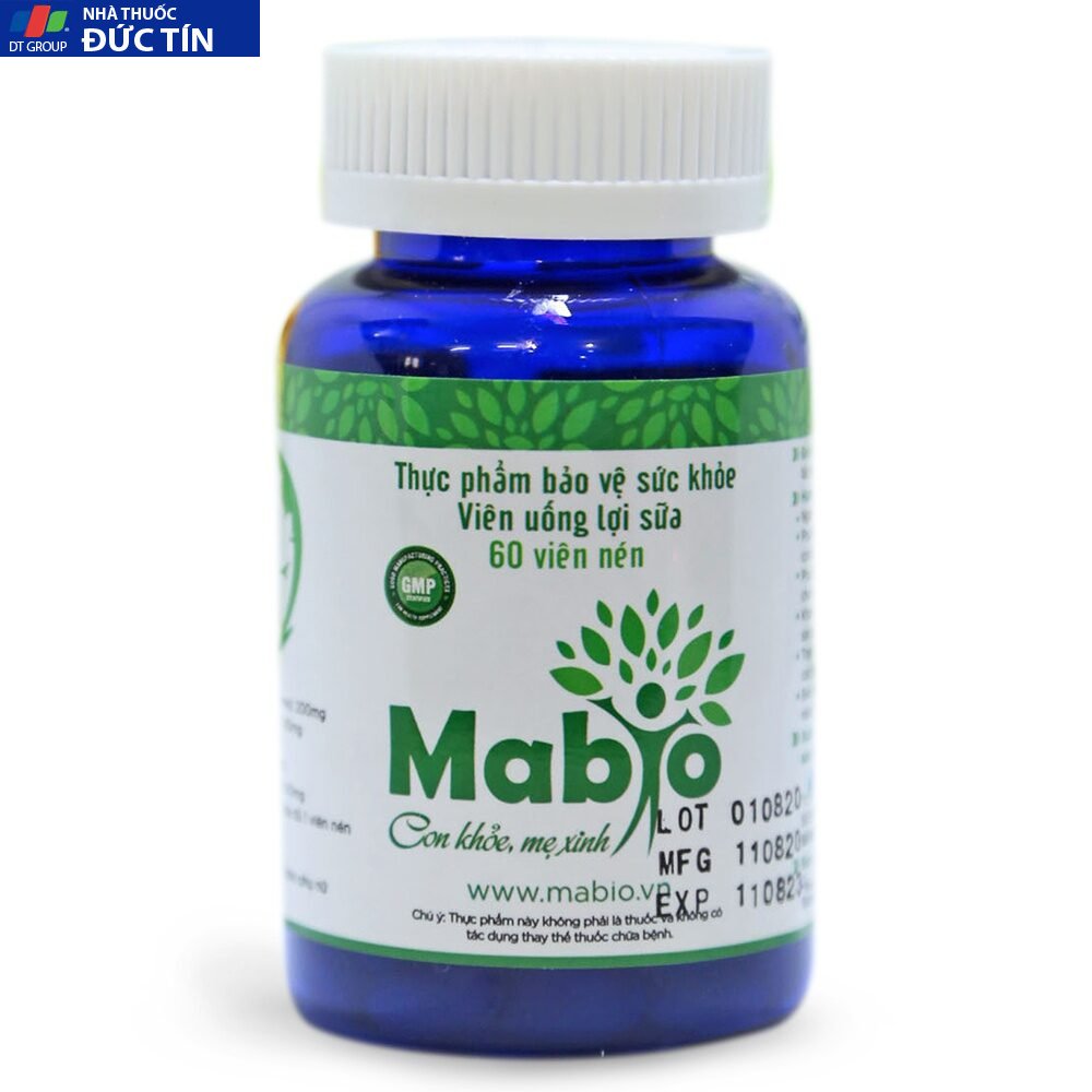 Viên uống lợi sữa Mabio (60 viên) 25 loisua8
