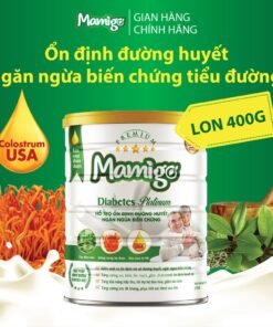 Sữa non tiểu đường thảo dược Mamigo 7 lon2