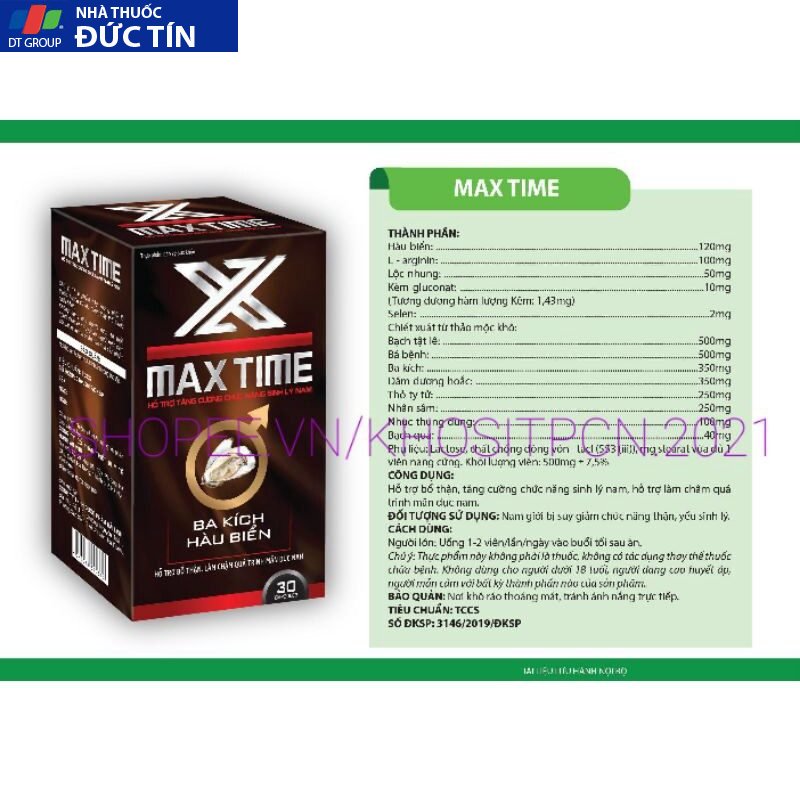 Viên bổ thận hàu biển MAXTIME ,Tinh chất hàu biển ,ba kích, bổ thận nam Max time tăng cường chức năng sinh lý nam giới 18