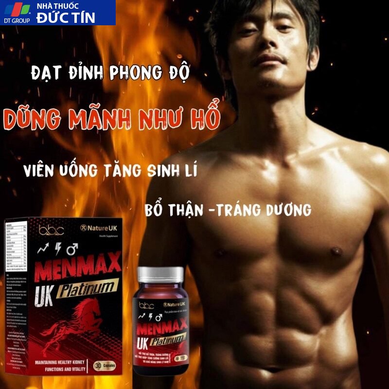 Tăng cường sinh lí nam MENMAX UK PLATINUM BBC 13