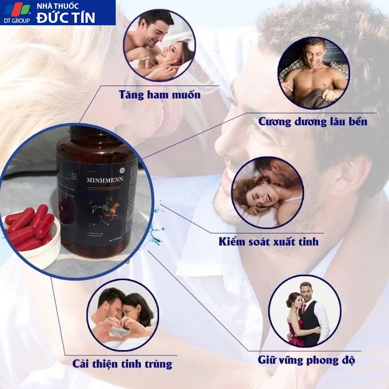 Viên Uống Minh Men Tăng Cường Sinh Lý Nam Giới, Hỗ Trợ Bổ Thận Kéo Dài Thời Gian Quan Hệ (CÓ CHE TÊN KHI GIAO HÀNG) 9 minhmen2
