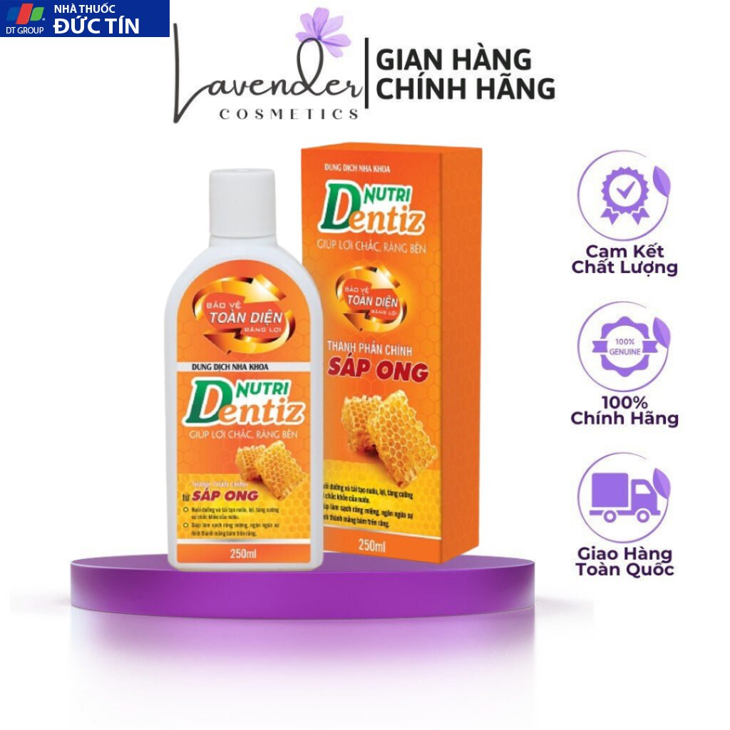 Dung Dịch Nha Khoa Nutridentiz 250ml Đặc Viêm Lợi, Hôi Miệng 19 nha1