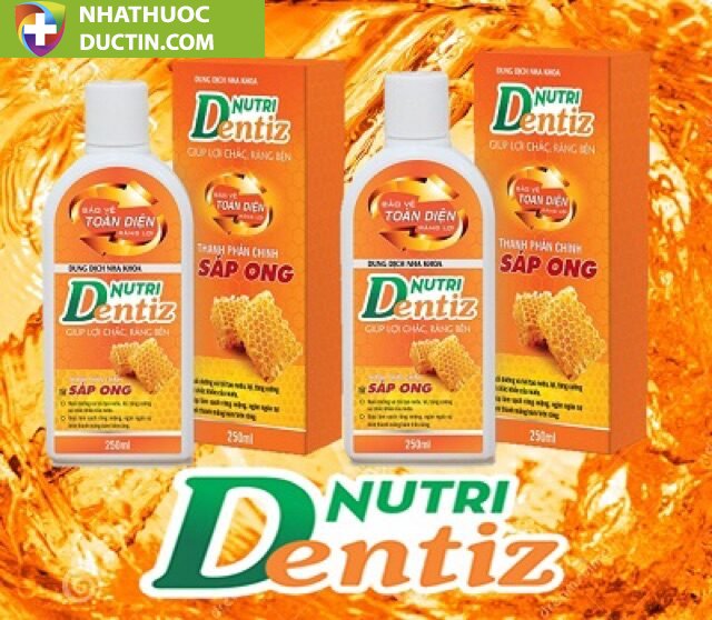 Dung Dịch Nha Khoa Nutridentiz 250ml Đặc Viêm Lợi, Hôi Miệng 16 nha3