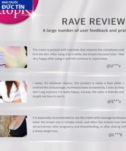 RtopR Kem Nở Ngực Chiết Xuất Quả Xoài Làm Nhanh Ngực Tự Nhiên Massage Săn Chắc Và Nâng Ngực Dành Cho Nữ 40g 16 no7