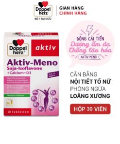 Viên uống cân bằng nội tiết tố nữ Doppelherz Aktiv-Meno (Hộp 20 viên /30 viên) 8 noitet2 1