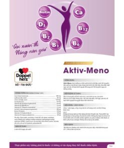 Viên uống cân bằng nội tiết tố nữ Doppelherz Aktiv-Meno (Hộp 20 viên /30 viên) 11 noitiet5