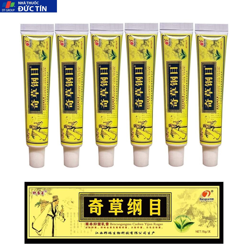 kem bôi nấm ngứa, hắc lào, mề đay, á sừng, viem da, nấm da ông bụt vàng chính hãng 1 tuýp 22 ongbut3