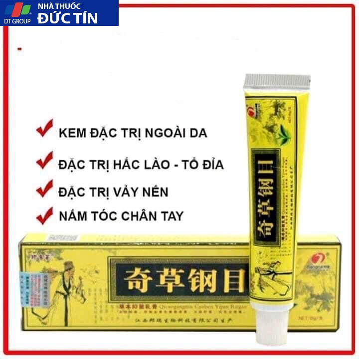 kem bôi nấm ngứa, hắc lào, mề đay, á sừng, viem da, nấm da ông bụt vàng chính hãng 1 tuýp 21 ongbut4