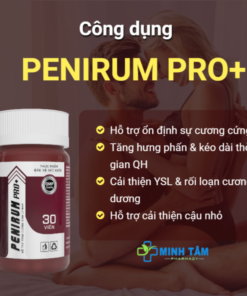 PENIRUM PRO+ Viên Uống Hỗ Trợ Tăng Cường Sinh Lý Nam Chính Hãng