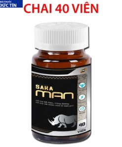 Viên uống từ 10 loại thảo dược Saka Man giúp bổ thận, tráng dương, tăng cường sinh lý nam giới - Chai 30 viên (Saka Man) 8 saca2