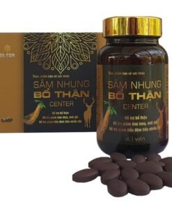 Sâm nhung bổ thận CENTER, bổ thận tráng dương,tăng cường sinh lý nam (chai 40 viên)