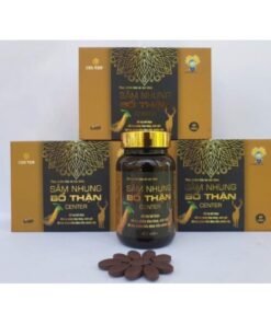 Sâm nhung bổ thận CENTER, bổ thận tráng dương,tăng cường sinh lý nam (chai 40 viên) 9 samnhung2 2