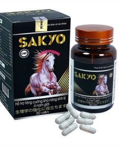 Viên uống tăng cường sinh lý nam Sakyo giúp bổ thạn tráng dương tăng cường sinh lý hộp 30 viên