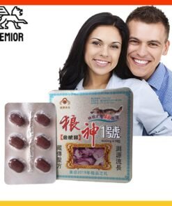 Tăng Cường Sinh Lý Nam Giới Thương Hiệu Sói Bạc Mông Cổ Hộp 6 Viên - Lemior 8 soibac4