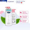 Sữa tắm trắng da YUKINA Nhật Bản thiên nhiên dưỡng ẩm phục hồi thơm toàn thân body wash 500ml