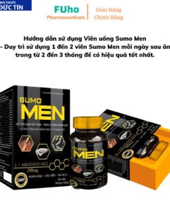 Viên Uống Tăng Cường Sinh Lý Nam Sumo Men Hộp 30 Viên, bổ thận, tăng cường sinh lực Duocphamfuho hộp 30 viên 10 sumo4