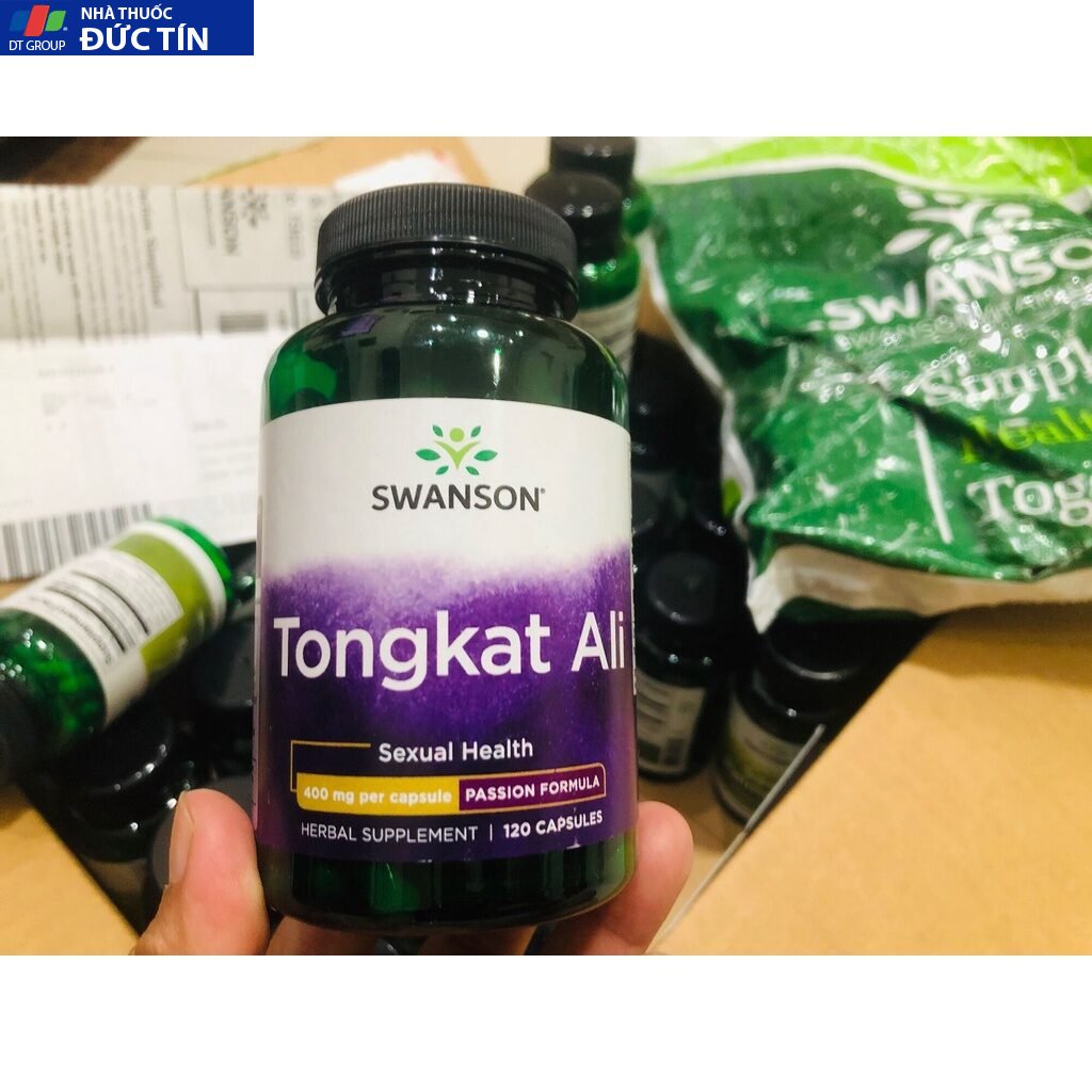 Duy trì phong độ sinh lý nam Swanson Tongkat Ali của Mỹ 120 Viên 18 swan2