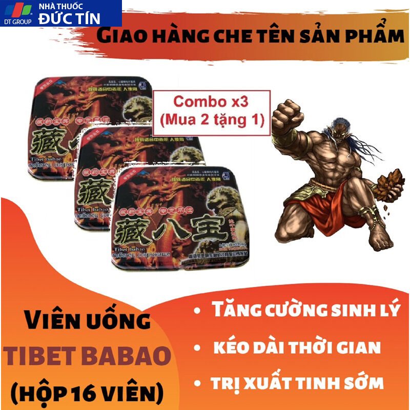 Viên TIBET BABAO ( Rồng đỏ ) cao cấp tăng cường sinh lý nam (hộp 16 viên) - hàng chính hãng 15 tabet5