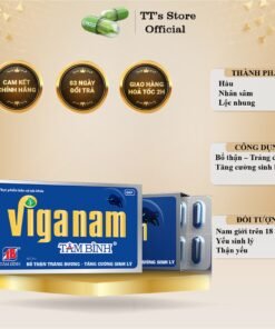 Viên uống VIGANAM Tâm Bình (Hộp 60 viên) [vinagam, viga nam, sinh lý nam)