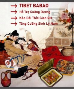 Alternative view of Viên TIBET BABAO ( Rồng đỏ ) cao cấp tăng cường sinh lý nam (hộp 16 viên) - ( che tên sản phẩm hi giao hàng )