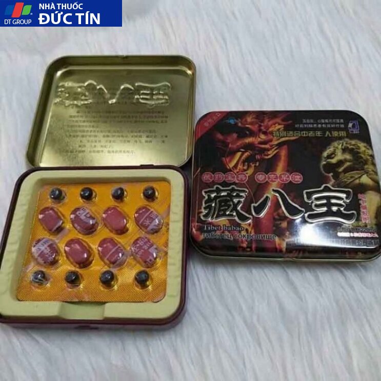 Viên TIBET BABAO ( Rồng đỏ ) cao cấp tăng cường sinh lý nam (hộp 16 viên) - ( che tên sản phẩm hi giao hàng ) 18 taobao1 1