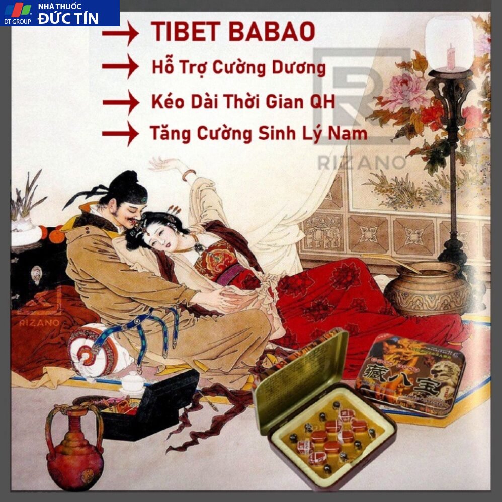 Viên TIBET BABAO ( Rồng đỏ ) cao cấp tăng cường sinh lý nam (hộp 16 viên) - ( che tên sản phẩm hi giao hàng ) 17 taobao3