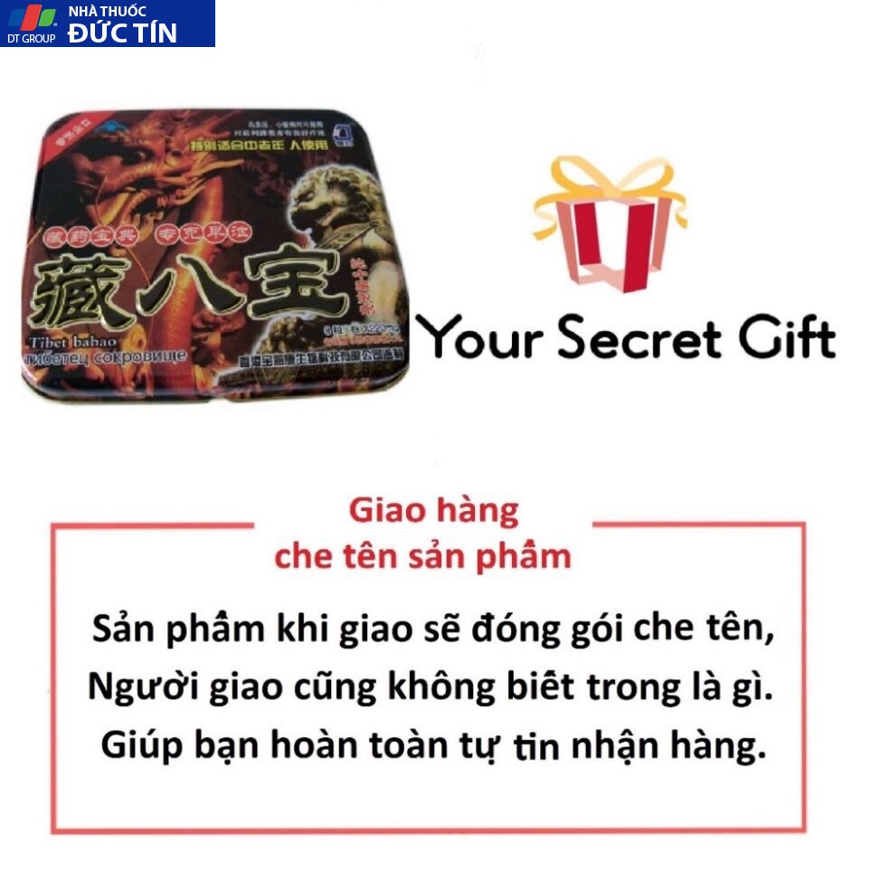 Viên TIBET BABAO ( Rồng đỏ ) cao cấp tăng cường sinh lý nam (hộp 16 viên) - ( che tên sản phẩm hi giao hàng ) 15 taobao5