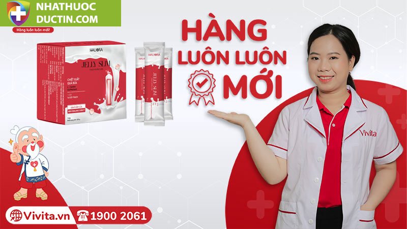 Thạch Giảm Cân Jelly Slim Hỗ Trợ Đánh Tan Mỡ Thừa (Hộp 14 Gói) 32 thach giam can jelly slim mua o dau