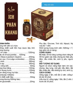 Ích Thận Khang - tăng cường sinh lý nam giới, bổ thận hỗ trợ tăng cường chức năng thận - Hộp 60 viên 7 thankhang2