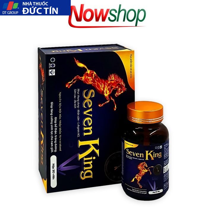Viên uống tăng cường sinh lý nam Seven King hỗ trợ bổ thận tráng dương tăng cường sinh lực giảm đau lưng mỏi gối 17 thiluc1