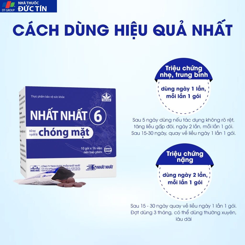 Viên Nén Dùng Tốt Cho Người Chóng Mặt, Rối Loạn Tiền Đình - Nhất Nhất 6 - Tăng Cường Máu Lên Não Đến Hệ Tiền Đình 20 tiendinh3
