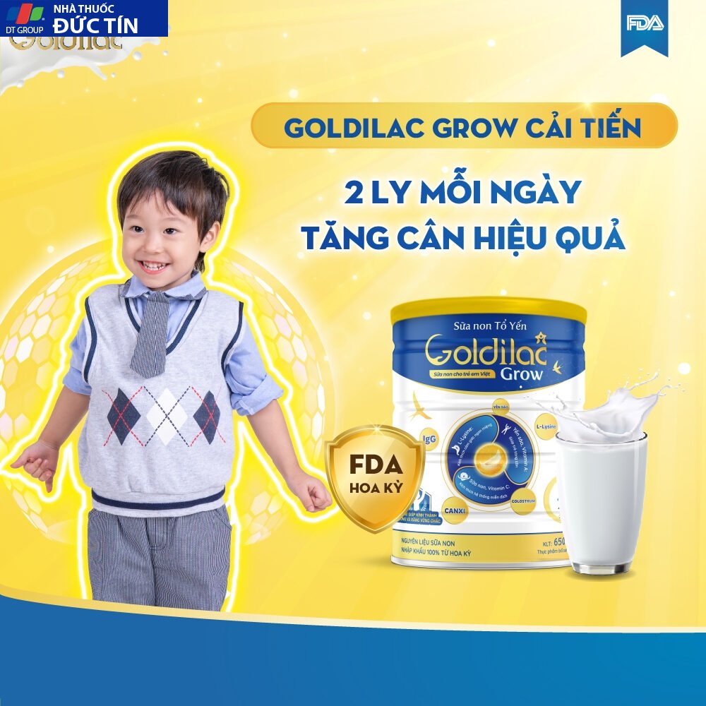 Sữa Non Tổ Yến Goldilac Grow - Sữa Tăng Cân Cho Bé, Phát Triển Chiều Cao Và Tăng Đề Kháng Cho Bé Từ 6 Tháng Đến 10 Tuổi 26 toyen3