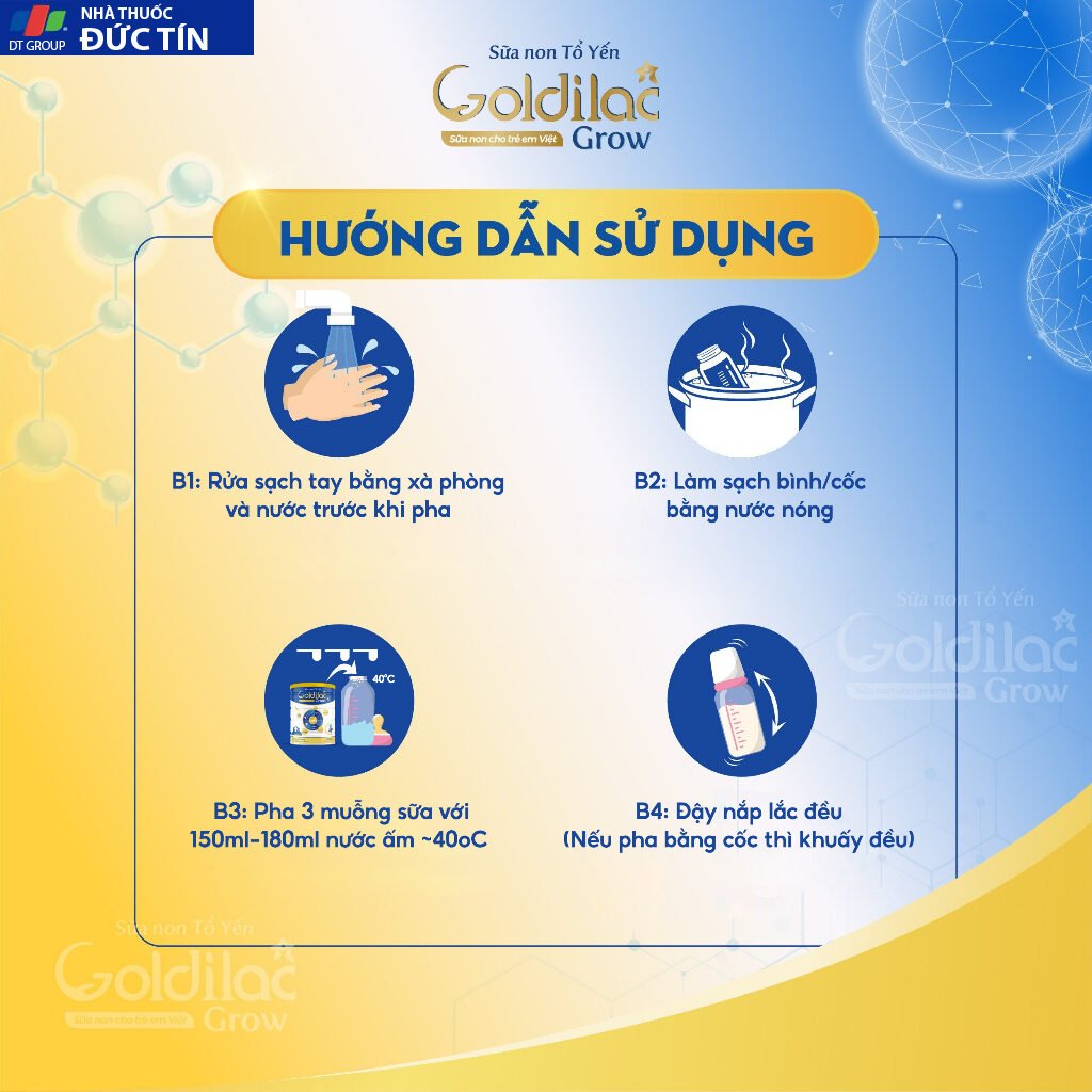 Sữa Non Tổ Yến Goldilac Grow - Sữa Tăng Cân Cho Bé, Phát Triển Chiều Cao Và Tăng Đề Kháng Cho Bé Từ 6 Tháng Đến 10 Tuổi 20 toyen9