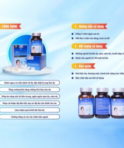 Viên uống Damian - Dưỡng trắng, làm mờ thâm nám, tàn nhang giúp da sáng bóng sau 30 ngày 17 trangda8