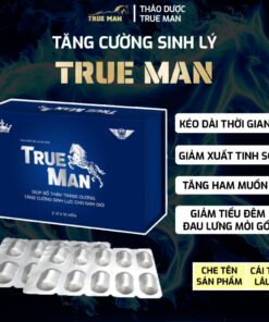 Alternative view of Tăng cường sinh lý cho nam giới TRUE MAN chống xuất tinh sớm, kéo dài thời gian quan hệ, bổ thận tráng dương