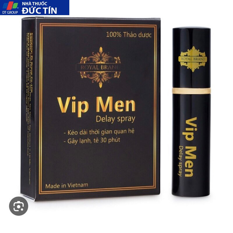( Hàng Chuẩn ) Xịt Chống Xuất Tinh Sớm VIP Men 11 vipmen1