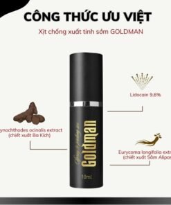 Xịt tăng cường sinh lý nam giới, bổ thận, xuất tinh sớm