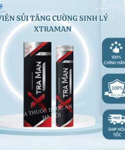Viên sủi Xtraman tăng cường sinh lý ,hỗ trợ yếu sinh lý hộp 20 viên