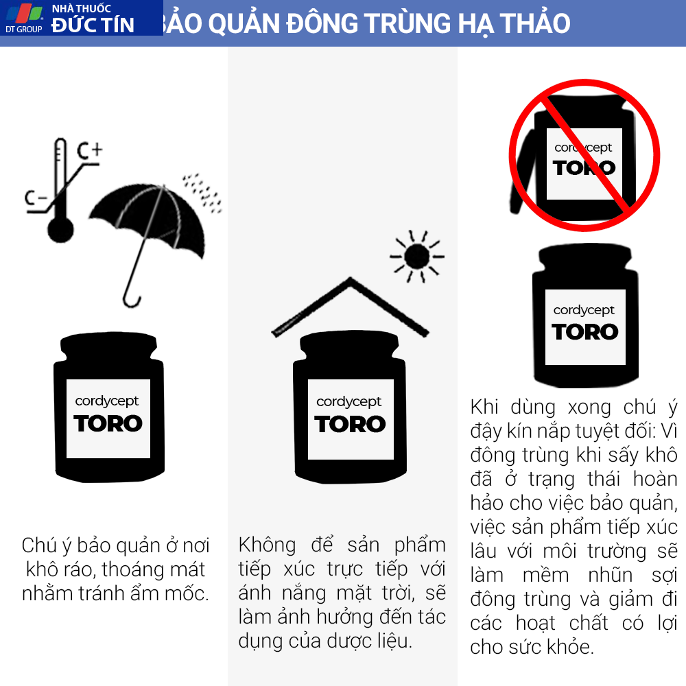 Đông trùng hạ thảo Toro - Sấy thăng hoa nguyên sợi cải thiện chức năng sinh lý - Hũ 10g 28 7 187b263a5ffe4a61ab007c47f2ea6ed0