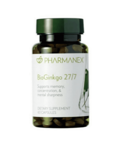 BioGinkgo 27/7 Tăng cường trí nhớ,Giảm đau đầu , mất ngủ(60viên)