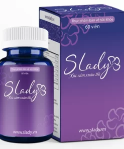 Viên uống Slady giúp bồi bổ khí huyết, điều hòa kinh nguyệt (60 viên)