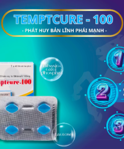 Alternative view of Viên uống Temptcure 100mg thuốc cường dương tăng sinh lý kéo dài thời gian