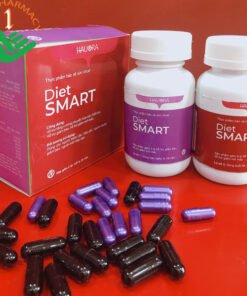 Viên uống Diet Smart hỗ trợ giảm cân (Hộp 2 lọ x 28 viên)