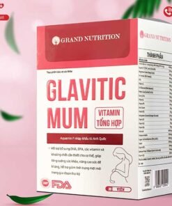 Vitamin Tong Hop Cho Ba Bau Glavitic Mum Ho tro thai phu on dinh tinh trang suc khoe