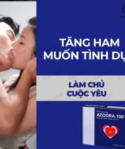Azodra 50mg viên uống hỗ trợ cương dương kéo dài thời gian tăng cường sinh lý - Hộp 4 viên 9 azodra 50mg vien uong ho tro cuong duong keo dai thoi gian tang cuong sinh ly hop 4 vien 1 1