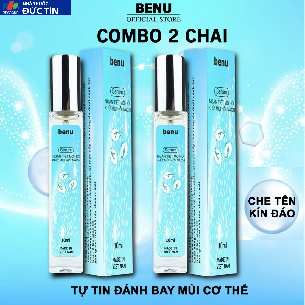 Xịt Khử Mùi Hôi Nách Hôi Chân BENU Xịt Ngăn Tiết Mồ Hôi Giúp Khô Thoáng Loại Bỏ Mùi Hôi Nách Hôi Chân Chai 10ml 18 benukhu7