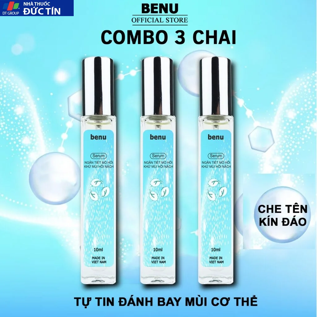 Xịt Khử Mùi Hôi Nách Hôi Chân BENU Xịt Ngăn Tiết Mồ Hôi Giúp Khô Thoáng Loại Bỏ Mùi Hôi Nách Hôi Chân Chai 10ml 17 benukhu8