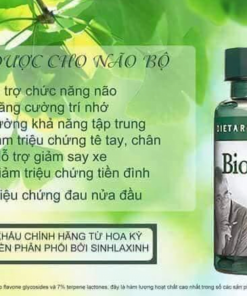 Alternative view of BioGinkgo 27/7 Tăng cường trí nhớ,Giảm đau đầu , mất ngủ(60viên)